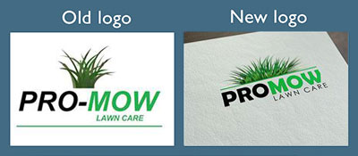 Logo redesign by Rimidesigns for ProMow Lawn Care
