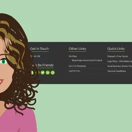 Rimidesigns Website Footer