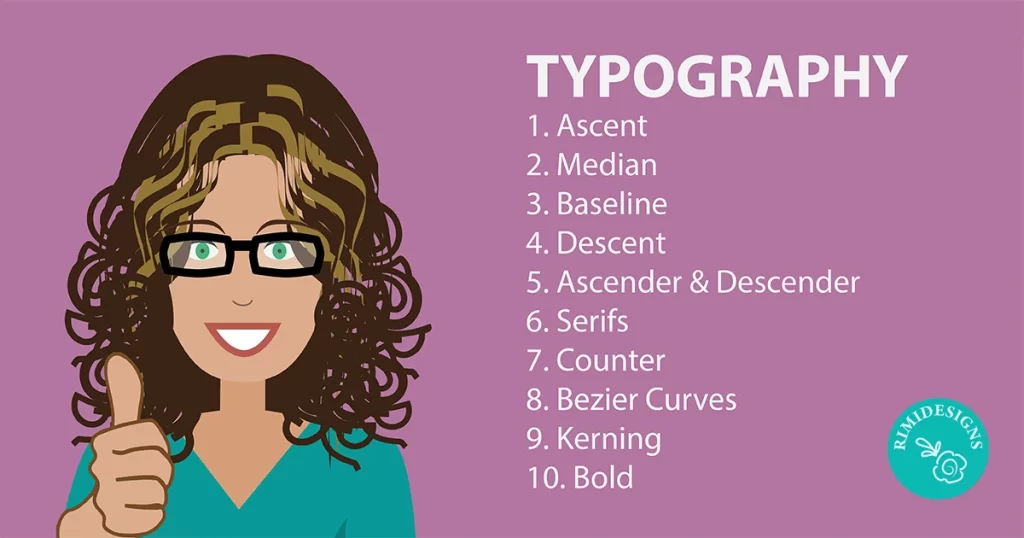 Rimidesigns Typography Terms