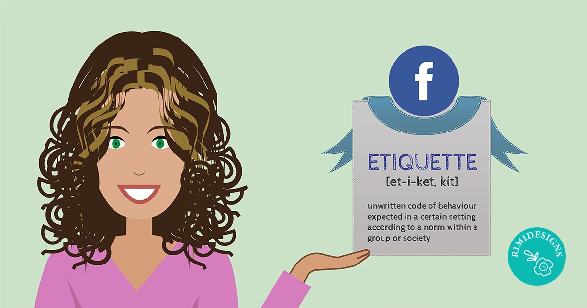 Curated visual reference: Fresh Look at 12 Facebook Etiquette Mistakes To Avoid
