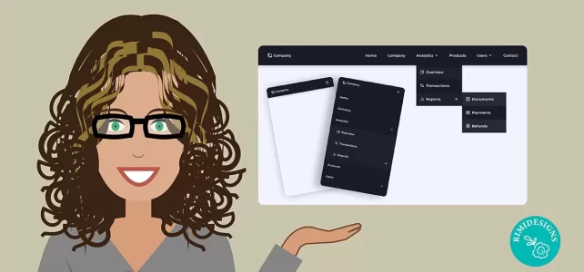 Creating the Right Navigation Menu for Your Website Rimidesigns Website Menu
