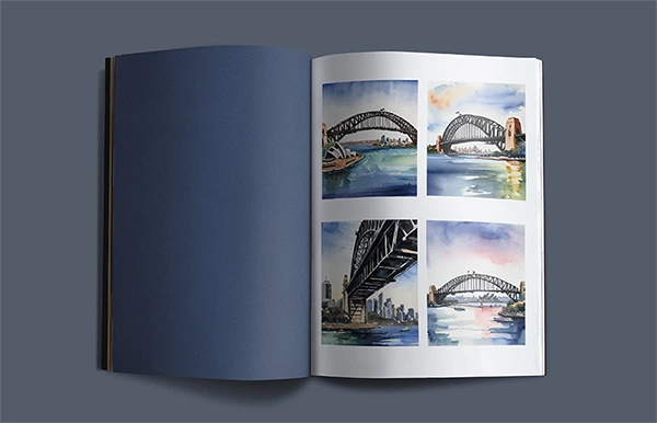 Syndey Harbour Bridge angles | Rimidesigns