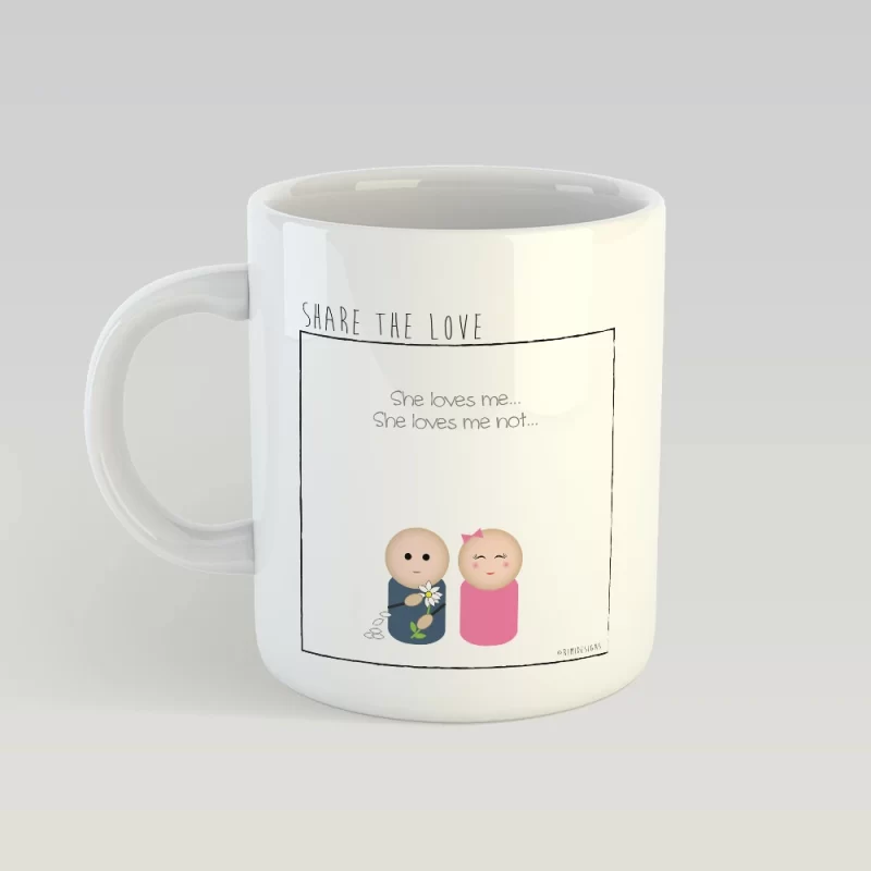 She loves me (not) MUG