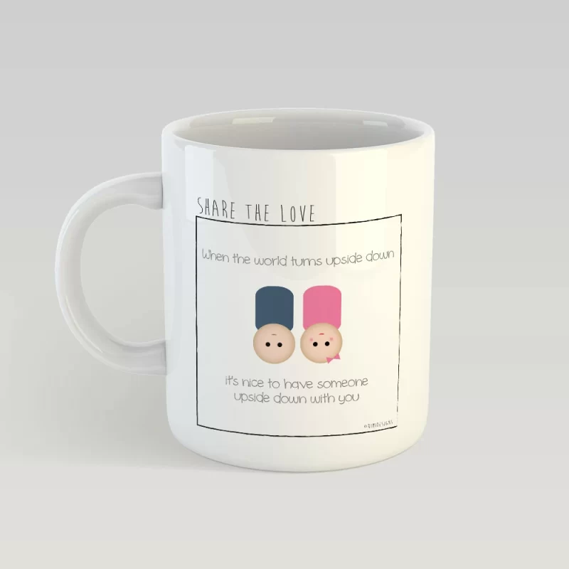 Upside down MUG