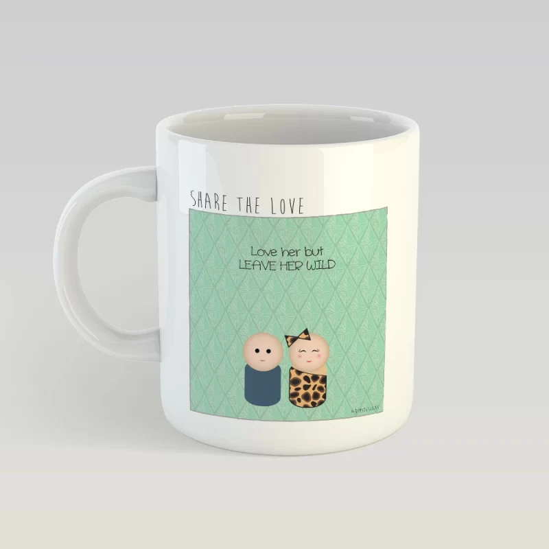 Leave her wild MUG