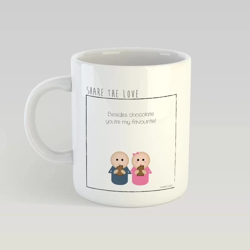 Besides chocolate MUG