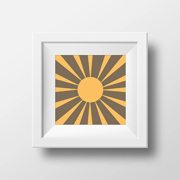 Retro sun | Rimidesigns